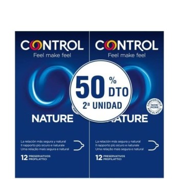 CONTROL NATURE 12+12 PRESERVATIVOS DUPLO