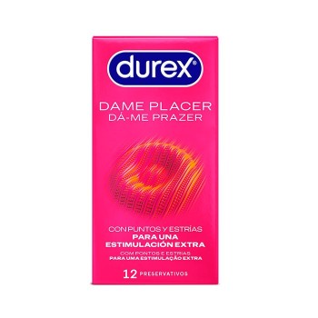 DUREX DAME PLACER PRESERVATIVOS 12 U