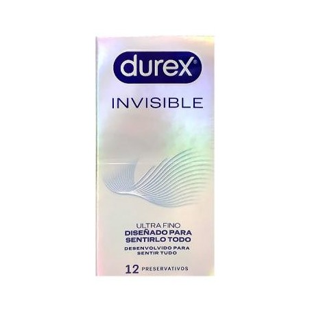 DUREX INVISIBLE 12 PRESERVATIVOS