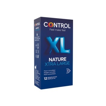 CONTROL NATURE XL 12 PRESERVATIVOS
