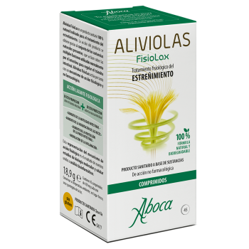 ABOCA ALIVIOLAS FISIOLAX 45 COMPRIMIDOS