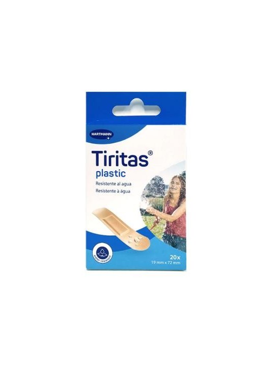 TIRITAS PLASTIC 72 MM X 19 MM 20 U