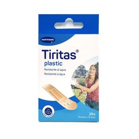 TIRITAS PLASTIC 72 MM X 19 MM 20 U