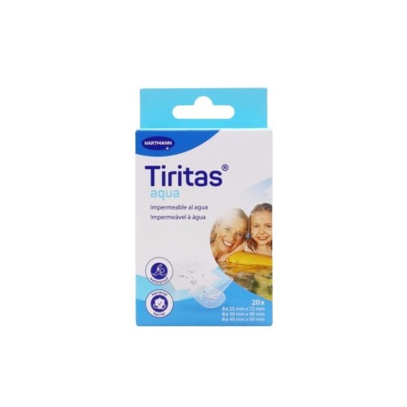 TIRITAS AQUA 3 TAMAÑOS 20 U