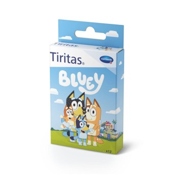 TIRITAS BLUEY APOSITO ADHESIVO 3 TAMAÑOS 12 U