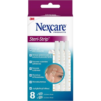 3M NEXCARE STERI STRIP 2 TAMAÑOS 8 U
