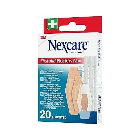 3M NEXCARE FIRST AID MIX 20 U