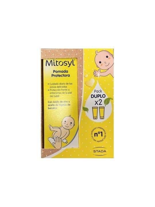 Mitosyl Pomada Protectora Duplo 2x65g | Cuidado del Pañal
