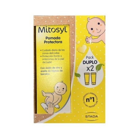 Mitosyl Pomada Protectora Duplo 2x65g | Cuidado del Pañal