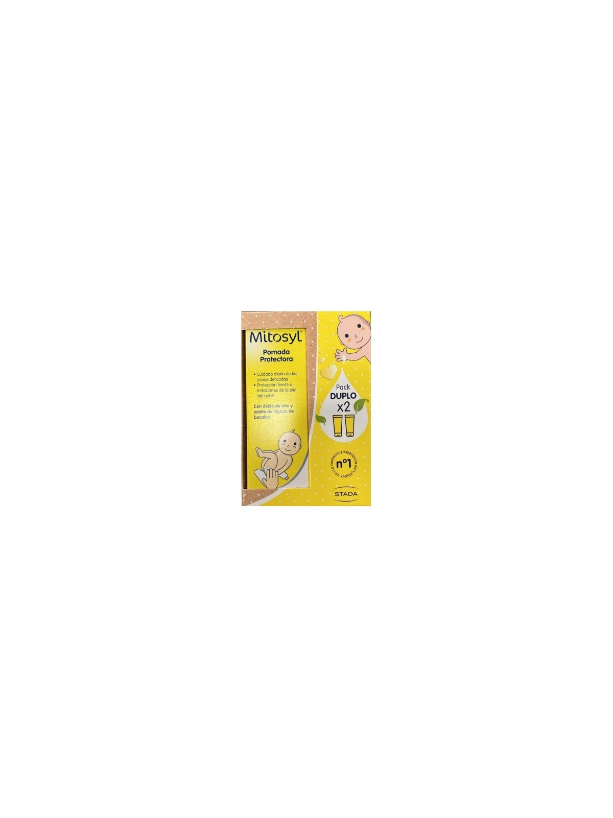 Mitosyl Pomada Protectora Duplo 2x65g | Cuidado del Pañal
