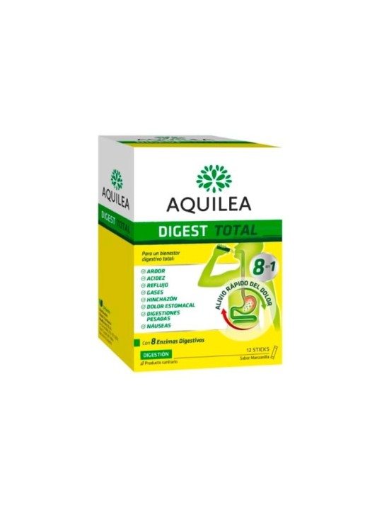 AQUILEA DIGEST TOTAL 12 STICKS SABOR MANZANILLA