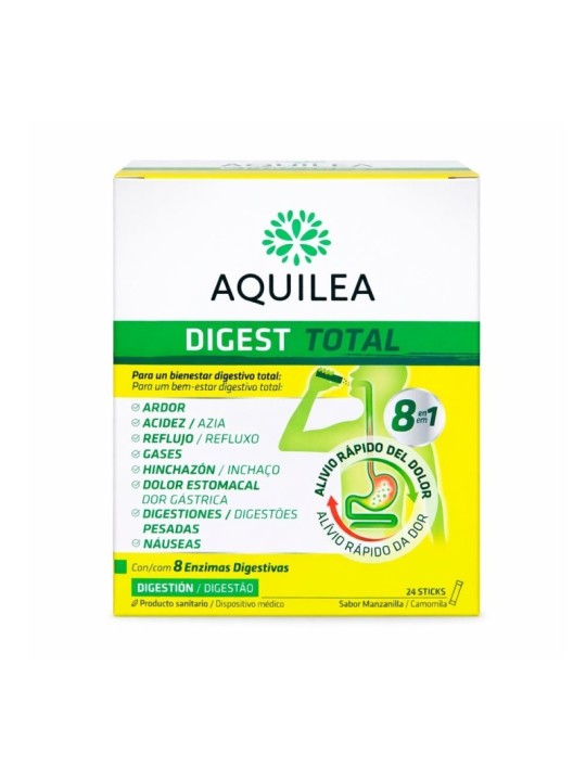 AQUILEA DIGEST TOTAL 24 STICKS SABOR MANZANILLA