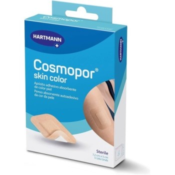 COSMOPOR SKIN COLOR APOSITO ESTERIL 7,2 X 5 CM 5 U