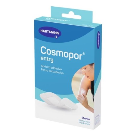 COSMOPOR ENTRY APOSITO ESTERIL 10 X 6 CM 10 U