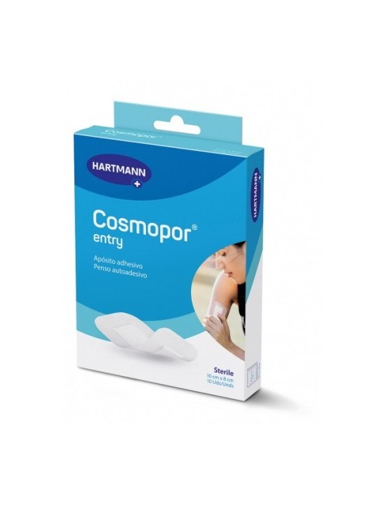 COSMOPOR ENTRY APOSITO ESTERIL 10 X 8 CM 10 U