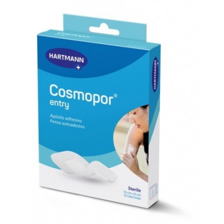 COSMOPOR ENTRY APOSITO ESTERIL 10 X 8 CM 10 U
