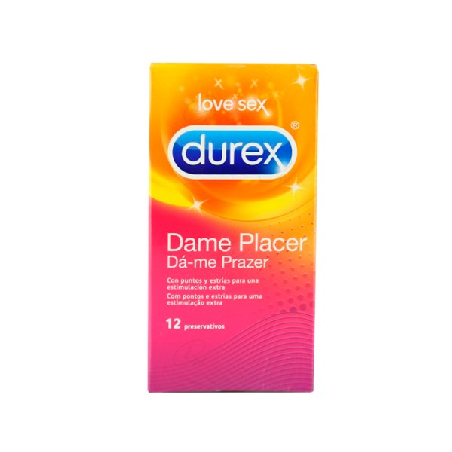 Durex Preservativo Dame Placer 12u
