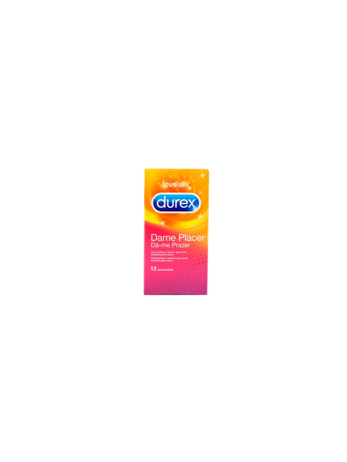 Durex Preservativo Dame Placer 12u